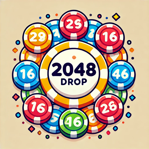 2048 Drop Game
